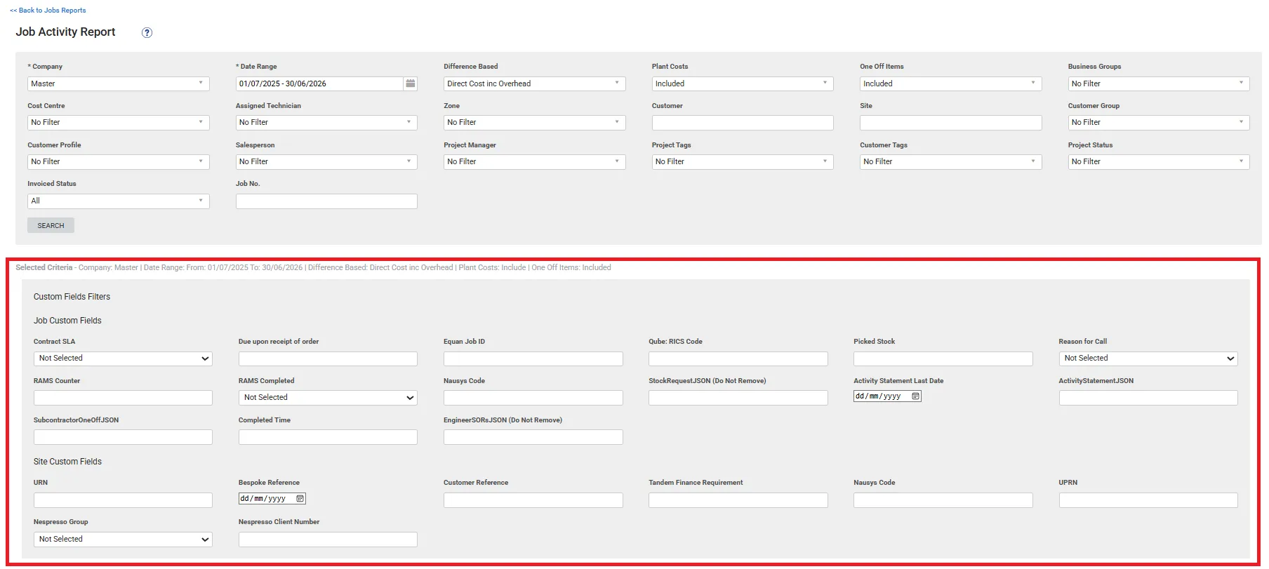 Report Filter by Custom Fields 9 Screenshot 2026 07 02 133614